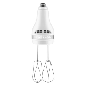 Mixxer manual KitchenAid 5KHM5110EWH, 5 viteze, alb - Img 4