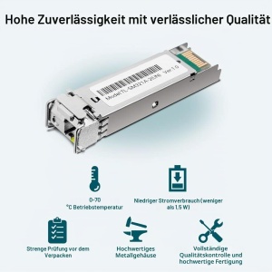 Modul Transceiver TP-Link TL-SM321A 1G Bi-Directional WDM, TX 1550nm, RX 1310nm - Img 5