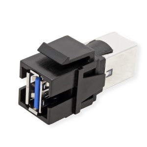 Modul USB 3.0 AB Keystone Bachmann 917400, Negru, Calitate Inalta - Img 2