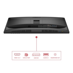 Monitor AOC 27E4CV 27 inch FHD, 120Hz, USB Hub, Design Elegant - Img 4