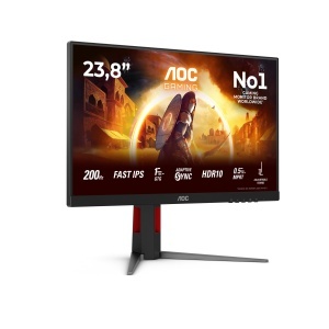 Monitor Gaming AOC 24G4HA, 24 inch, FHD, 200Hz, Negru