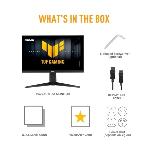 Monitor Gaming ASUS TUF VG27AQML5A QHD 27, 2560 x 1440, 300Hz - Img 8