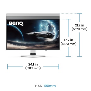 Monitor Gaming BenQ MOBIUZ EX271QZ, 27 inch, QD-OLED, 500Hz, HDMI 2.1 - Img 4