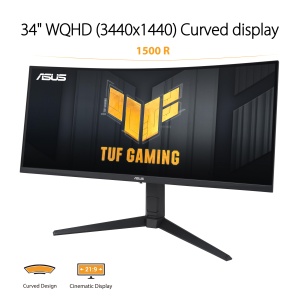 Monitor Gaming Curbat ASUS TUF VG34VQL3A 34 inch QHD 180Hz - Img 2