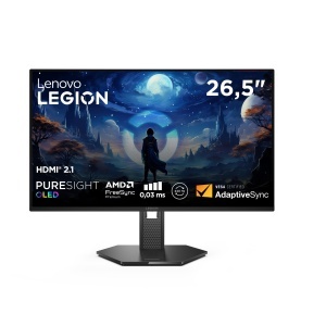 Monitor Gaming Lenovo Legion 27Q-10 OLED, 26.5, QHD 2560x1440, 240Hz, Negru