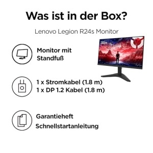 Monitor Gaming Lenovo Legion R24s, 24, Full HD, 144Hz, Negru - Img 13