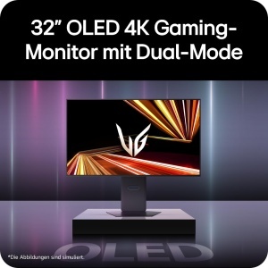 Monitor Gaming LG Ultragear 32GX850A-B 32 inch OLED 4K UHD 165Hz Negru - Img 2