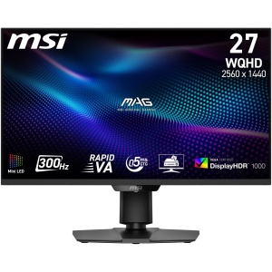 Monitor Gaming MSI MAG 274QPF X30MV, 27 inch, WQHD, 300 Hz, Negru