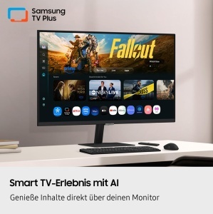 Monitor inteligent 4K Samsung M70F LS32FM700UUXEN, 32 inch, HDR10, USB-C, Gaming Hub - Img 6