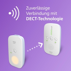 Monitor pentru bebelusi Philips Avent Audio - Tehnologie DECT, sunet clar, mod Eco (model SCD503 ) - Img 2