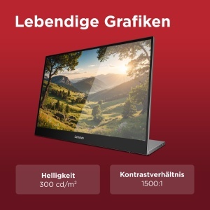 Monitor portabil Lenovo L16, 16 inch WUXGA, 60Hz, IPS, USB-C - Img 9