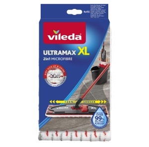 Mop cu microfibre Vileda Ultramax XL, 2in1, pentru toate tipurile de pardoseli