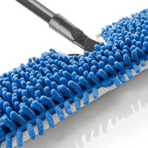 Mop de curatenie Vileda Ersatz-Flip, polyester, alb si albastru - Img 3