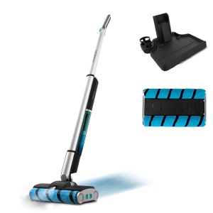 Mop electric Cecotec FreeGo Wash Twice Spray X-Treme autonomie 40 min baza auto-curatare rezervor dublu