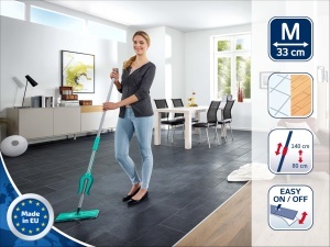Mop pentru podea Leifheit Picobello M, 33 cm, cu mecanism de stoarcere - Img 2