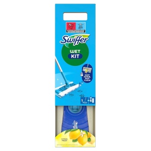 Mop umed Swiffer Starter-Set cu 1 mop si 6 lavete umede
