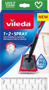 Mop umed Vileda 1.2 cu microfibre, lavabil, compatibil Ultramax