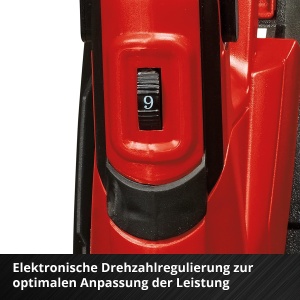 Motocultor cu acumulator Einhell GE-CR 18/20 Li E-Solo Power X-Change (18 V, Li-Ion, control electronic al vitezei, 4 lame de tocat, maner suplimentar, fara baterie si incarcator) - Img 7