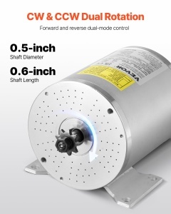 Motor electric VEVOR 3000 W, 72 V, 4900 Umin pentru E-Bike si Go Kart - Img 3