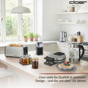 Moulineta electrica Cloer 7580, capacitate 70g, 200W, neagra - Img 8