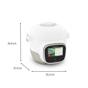Moulinex Cookeo Touch Mini WiFi Multicooker 2 L ideal pentru 2 persoane oala de inalta presiune conectivitate ecran tactil retete nelimitate aplicatie - Img 7