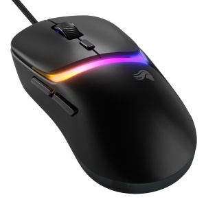 Mouse gaming Glorious Model D3, senzor 30.000 DPI, ultrausor 57 g, negru