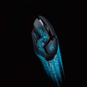 Mouse gaming Logitech G402 Hyperion Fury 4000 DPI 8 butoane programabile Negru - Img 6