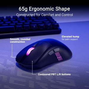 Mouse gaming wireless ASUS ROG Keris II Origin 42000 DPI RGB 65g - Img 2