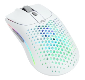 Mouse gaming wireless Glorious Model O 2 - Alb superusor 68g senzor 26000 DPI