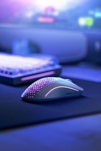 Mouse gaming wireless Glorious Model O 2 - Alb superusor 68g senzor 26000 DPI - Img 11