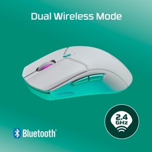 Mouse gaming wireless HyperX Pulsefire Haste 2 Core 70g 12000 DPI RGB Negru - Img 2
