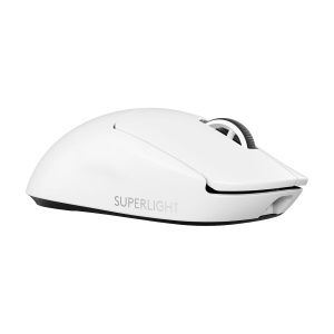 Mouse gaming wireless Logitech G PRO X SUPERLIGHT 2, 60 g, 44K DPI, alb - Img 1