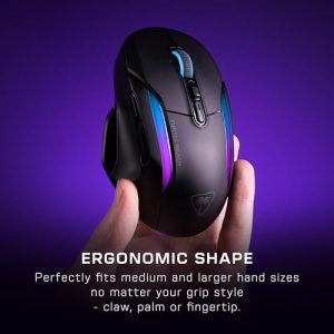 Mouse gaming wireless Turtle Beach Kone II Air 26K DPI RGB negru - Img 3