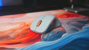 Mouse gaming wireless ultralight CHERRY XTRFY M64 albastru ergonomic 53g - Img 2