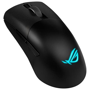 Mouse pentru jocuri ASUS ROG Keris Wireless AimPoint RGB (senzor optic ROG AimPoint, 36.000 DPI, microswitch-uri ROG, RF 2.4 GHz, Bluetooth, USB, butoane programabile 5X, negru) - Img 10