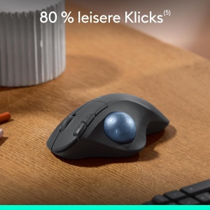 Mouse Trackball Ergonomic Logitech Ergo M575S, Bluetooth, Grafit, Control cu Degetul - Img 7