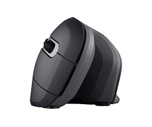 Mouse Wireless Ergonomic Trust Verro, Unghi Vertical de 60deg, Prevenirea Bratului Mouse/Cotului de Tenis (Sindromul RSI), 800-1600 DPI, 6 Butoane, Mouse Vertical Wireless pentru PC si Laptop - Negru - Img 10