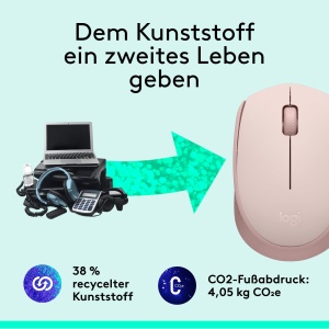 Mouse wireless Logitech M171, 2 butoane, raza de actiune 10 m, design ergonomic - Img 5