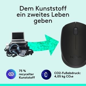 Mouse wireless Logitech M171 Negru USB 12 luni autonomie - Img 4
