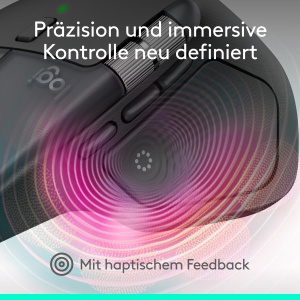 Mouse wireless Logitech MX Master 4 Grafit ergonomic feedback haptic scroll ultra-rapid - Img 2