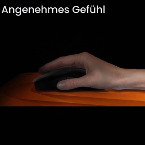 Mousepad Gaming BenQ Zowie H-SR-SE Orange Extra Large, 500x500 mm, Feuchtigkeitsresistent - Img 5