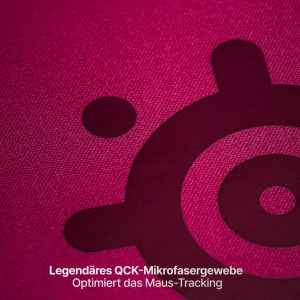 Mousepad Gaming SteelSeries QcK Heavy, Mare 450 mm x 400 mm, Culoare Magenta - Img 3