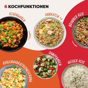 Multicooker Instant Pot 2,8 L - Antiaderent, cu functie de gatire lenta si aburire - Img 5