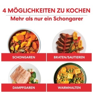 Multicooker Instant Pot 71L 4 Functii 800W Negru - Img 2
