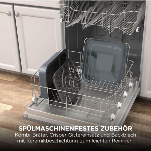 Multicooker Ninja Combi 12-in-1, 8 persoane, 1200W, culoare gri - Img 9