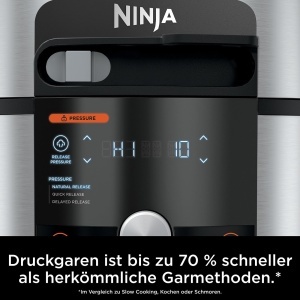 Multicooker Ninja Foodi MAX OL750EU, 7.5L, 14 functii, Inox - Img 5