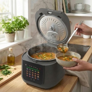 Multicooker Salter 5 l, 860W, 20 programe, functie automata orez - Img 6