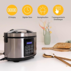 Multicooker Tristar RK-6132, 1.5 L, 500 W, inox - Img 5