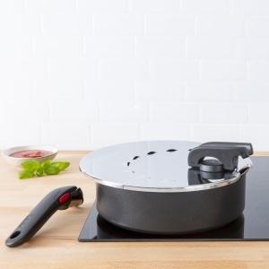 Multideckel Tefal Ingenio L98298 20-28 cm Inox Compatibil cu Tigaile si Vasele Ingenio - Img 4