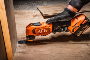 Multitool AEG BMT18-0, 18V, 20000 rpm, NegruPortocaliu - Img 7